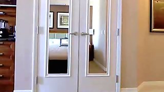 Stunning Webcam Girl Plays In Hotel