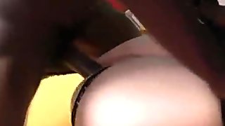 Cuck Licks up a Black Load