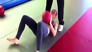 Ronda Rousey gets a hard pounding 